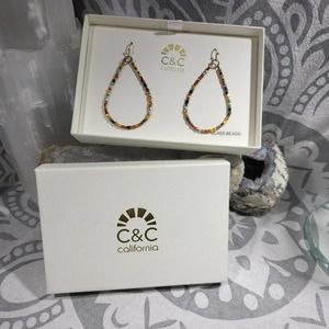 C&C California beaded earrings